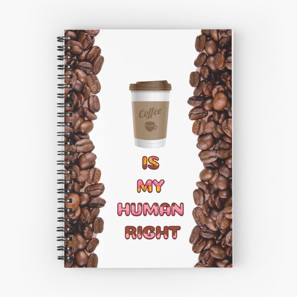 Item preview, Coffee is my human right designed and sold by elgranpoeta.