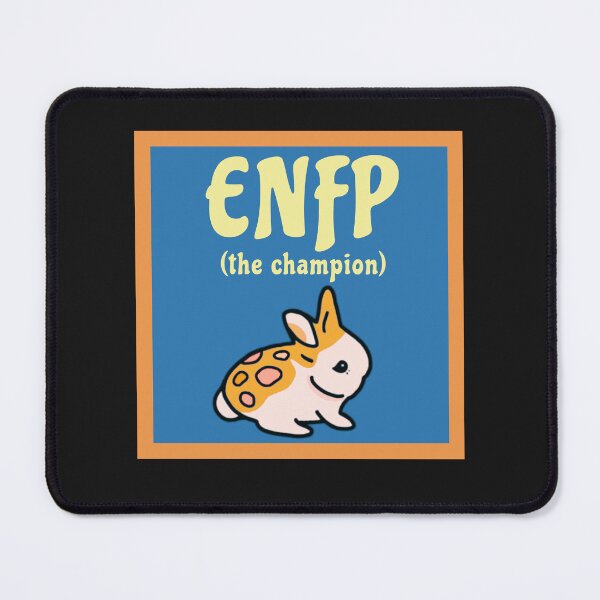 Item preview, ENFP Personality Type Extrovert Cute Bunny Rabbit (The Champion) | Mental Health Awareness designed and sold by wigobun.