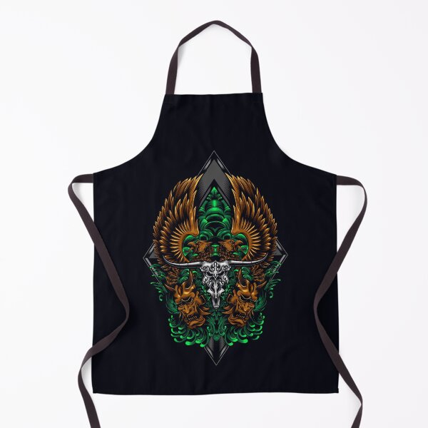 Item preview, Artistic Twin Eagle - unique design designed and sold by Froyd Wess.