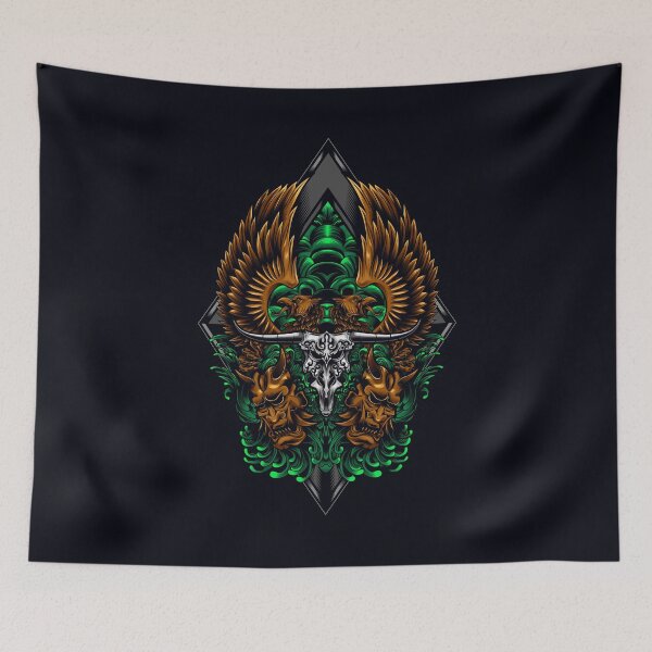 Item preview, Artistic Twin Eagle - unique design designed and sold by Froyd Wess.