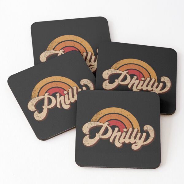 Item preview, Retro Philly Vacation Souvenir 70s Vintage Rainbow designed and sold by Delightfully Cynical.