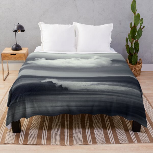 Item preview, Water Echoes - Abstract Seascape With Cloud and Wave designed and sold by Dyrk Wyst Redbubble Shop.