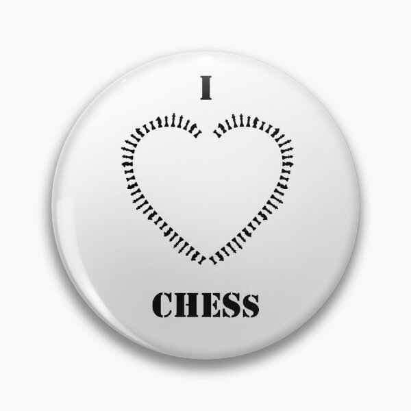 Item preview, Chess Lover I Love Chess Black designed and sold by Minnesnowta.