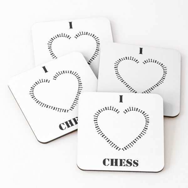 Item preview, Chess Lover I Love Chess Black designed and sold by Minnesnowta.