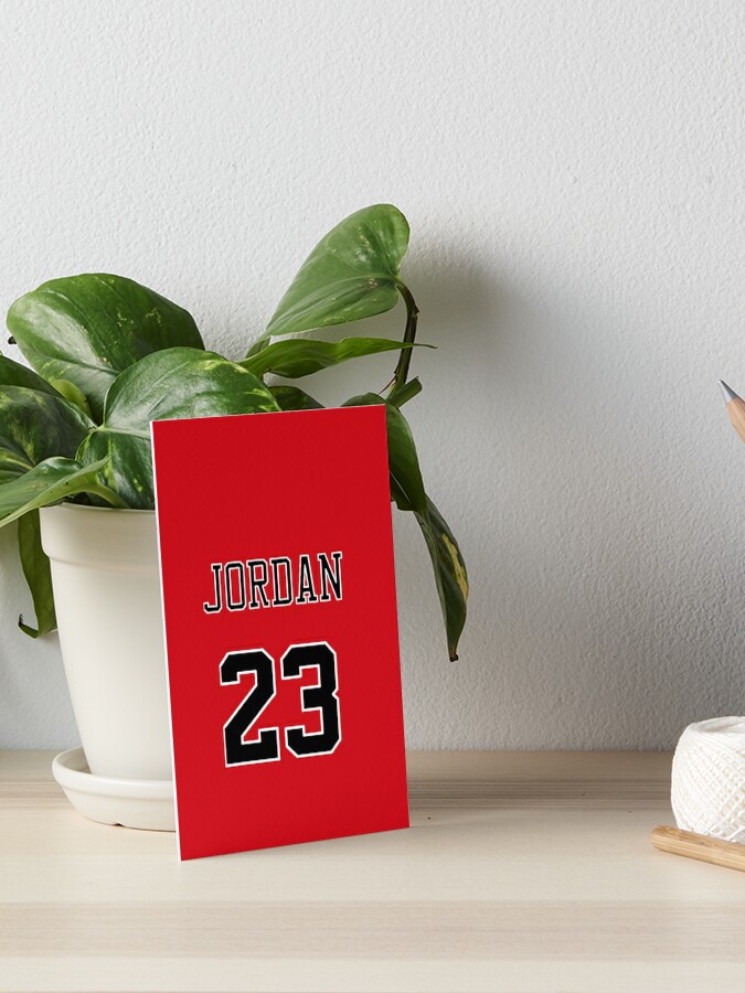 Michael Jordan Red Jersey Airpods Case
