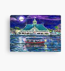 Happy Holidays From Newport Beach Canvas Print