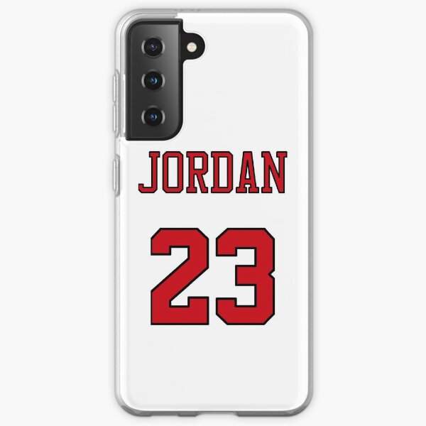 Funda para teléfono Michael Jordan 23 Jersey Funda blanda para Samsung Galaxy