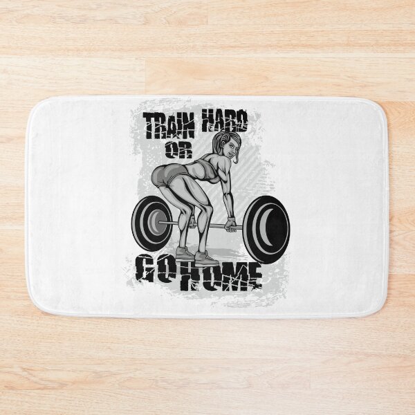 Item preview, motivational fitness print with sexy girl designed and sold by amid999.
