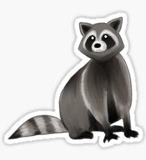 Raccoon Sticker