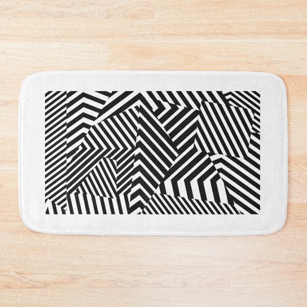 Item preview, Dazzle Camo Camouflage Pattern Black and White designed and sold by CafeRacer044.