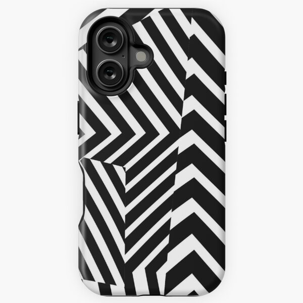 Item preview, Dazzle Camo Camouflage Pattern Black and White designed and sold by CafeRacer044.