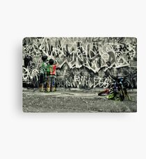 Tagged Canvas Print