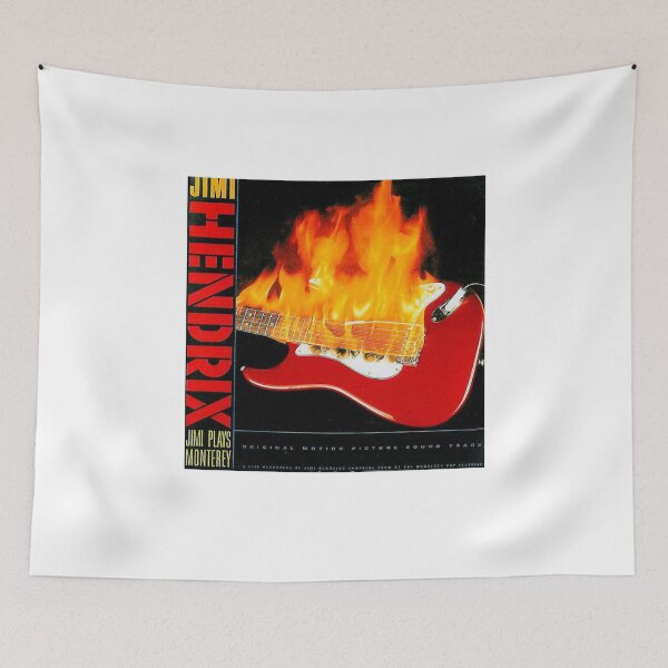 Aperçu de l'œuvre Jímí Héndrix Jimi joue la couverture de l'album de Monterey créée et vendue par Carlunique.