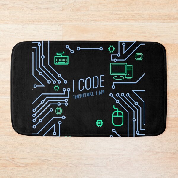 Item preview, I Code Therefore I Am - Programmer Coding Developer Design designed and sold by Shirtlify.