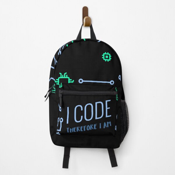 Item preview, I Code Therefore I Am - Programmer Coding Developer Design designed and sold by Shirtlify.