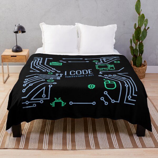 Item preview, I Code Therefore I Am - Programmer Coding Developer Design designed and sold by Shirtlify.