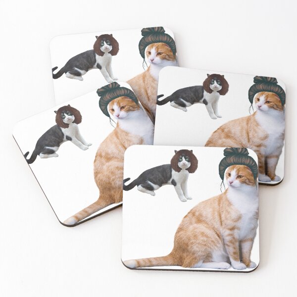 Item preview, Cats with Wigs designed and sold by Zevy-Darling.