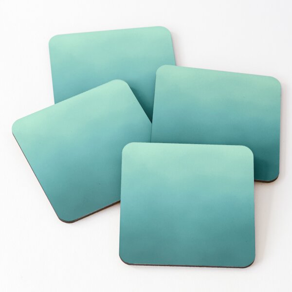 Item preview, Teal Blue Gradient Modern Abstract designed and sold by trajeado14.