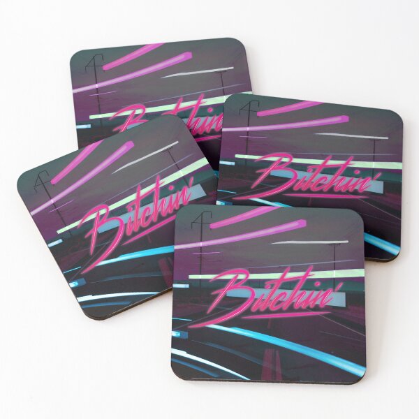 Item preview, Pink Neon Bitchin' Quote designed and sold by TotalTeeGeek.