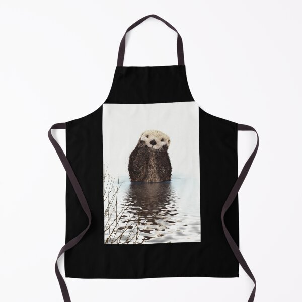 Item preview, Adorable Smiling Otter in Lake Classic T-Shirt designed and sold by KevinWeissmann.