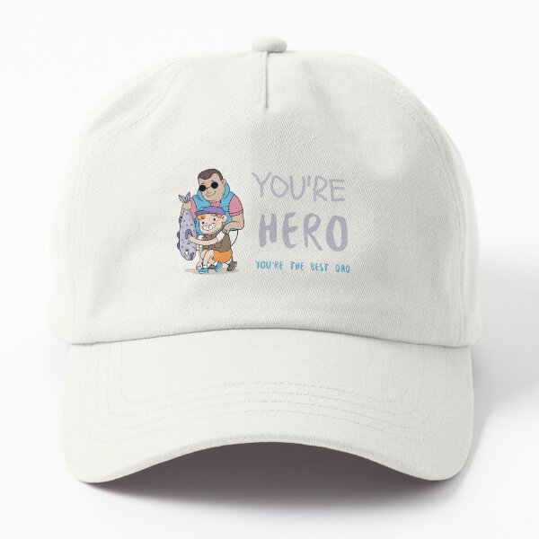 Vista previa del artículo con la obra «ERES HÉROE - ERES EL MEJOR PAPÁ», diseñado y vendido por CYNYN.