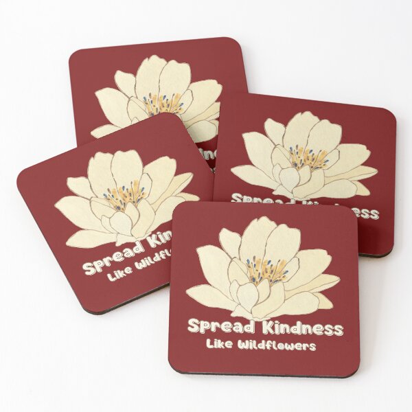 Item preview, Spread kindness like wildflowers designed and sold by Vavilonskaya.
