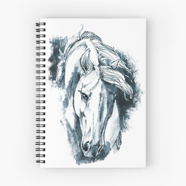 Item preview, horses sketch designed and sold by Sandrina Haug.
