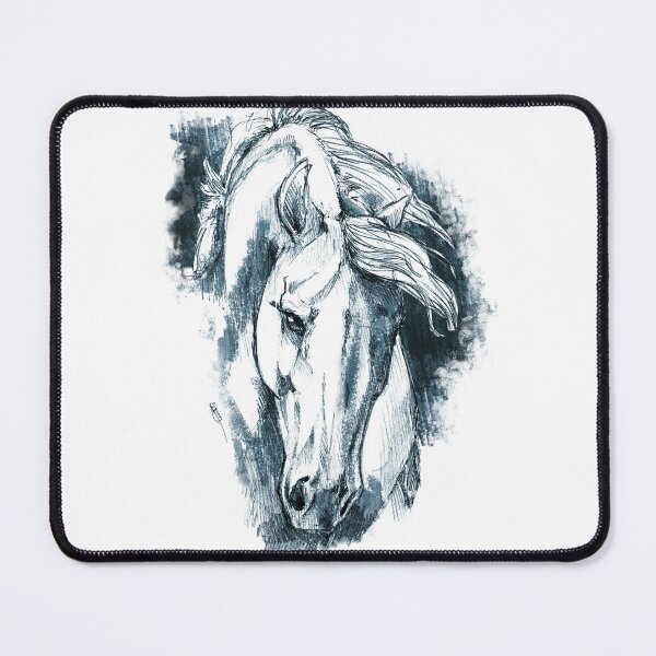 Item preview, horses sketch designed and sold by Sandrina Haug.