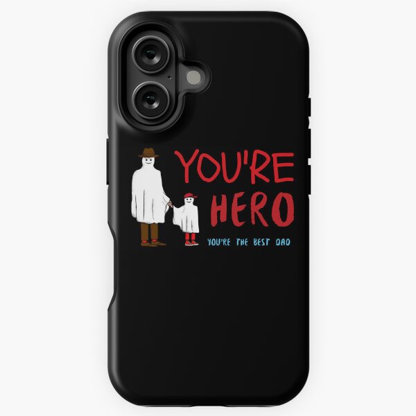 Vista previa del artículo con la obra «ERES HÉROE - ERES EL MEJOR PAPÁ», diseñado y vendido por CYNYN.