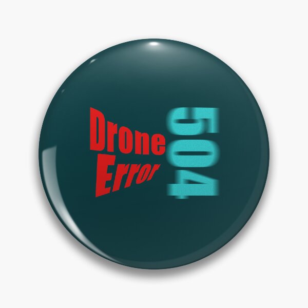 Item preview, Drone Error 504 designed and sold by lobodelnoir.