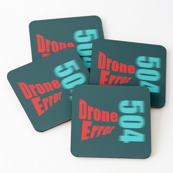 Item preview, Drone Error 504 designed and sold by lobodelnoir.