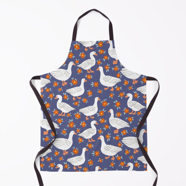 Item preview, Geese in The meadow - Navy blues designed and sold by FrancesPoff.