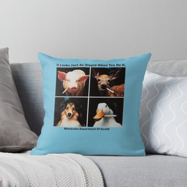 Item preview, Animals smoking - It looks just as stupid when you do it Essential T-Shirt designed and sold by HeikeBrook.
