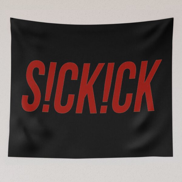 Item preview, S!ck Sickick red S!ckK!ck designed and sold by TheGreedyCrypto.