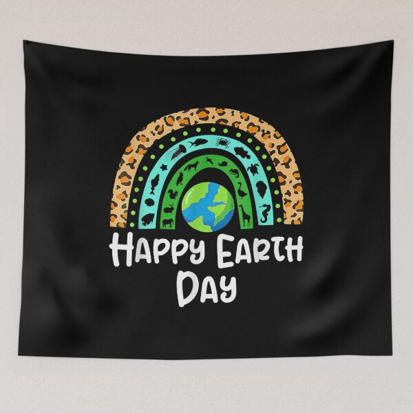 Item preview, Happy Earth Day Cute Earth Lover Leopard designed and sold by BufFord71.