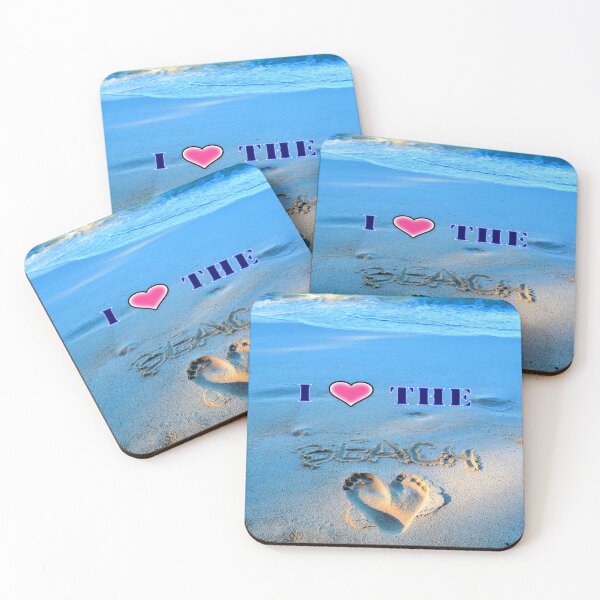 Item preview, I Love the Beach - Original photo by Dody Denman designed and sold by MoxyMermaid.