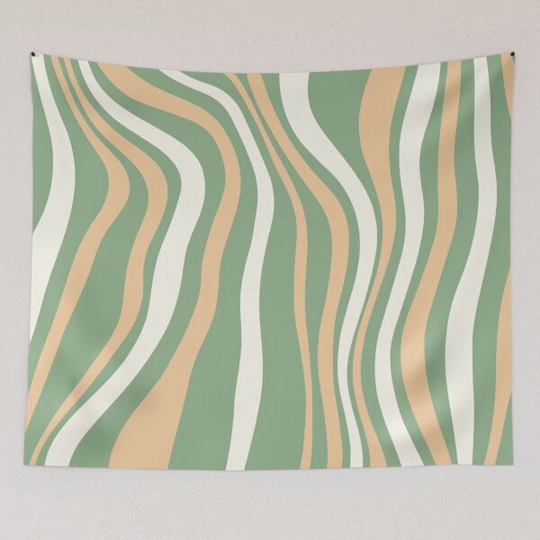 Item preview, 70's groovy wavy pattern designed and sold by Letter & Petal.