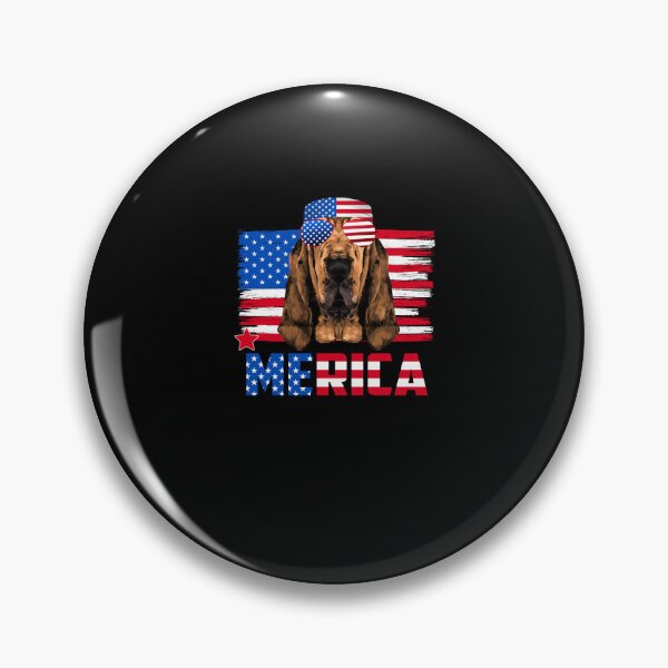 Artikelvorschau, Mama hängt mit Bloodhound Mom Merica am 4. Juli entworfen und verkauft von davidttenglish.