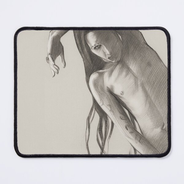 Item preview, Marilyn Manson, Pencil Sketch designed and sold by TendaLee.