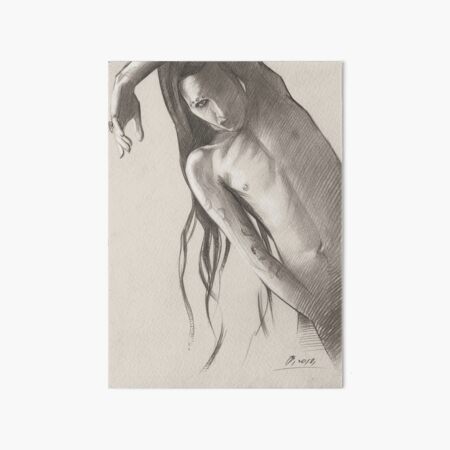 Item preview, Marilyn Manson, Pencil Sketch designed and sold by TendaLee.
