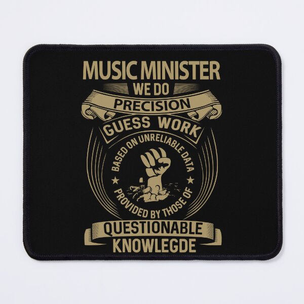 Item preview, Music Minister T Shirt - We Do Precision Gift Item Tee designed and sold by watkinsmat.