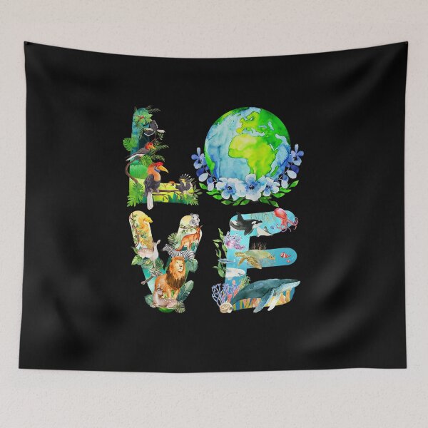 Item preview, Love World Earth Day 2022 Planet Environmental Animal designed and sold by BufFord71.