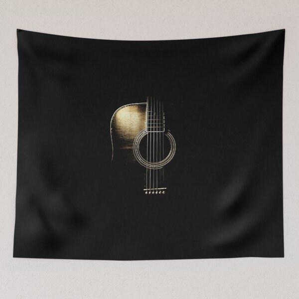 Aperçu de l'œuvre Acoustic Guitar Lite (veuillez voir la description) T-shirt essentiel créée et vendue par KathrinPlatins.