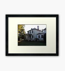 RIVER VIEW OF BATTERSEA PLANTATION Framed Print
