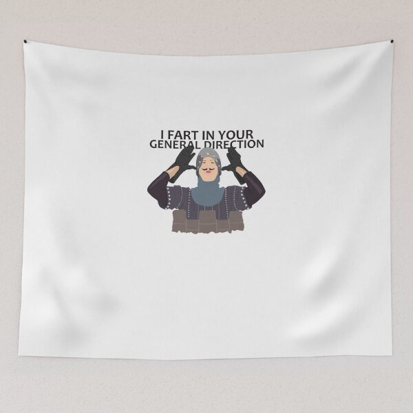Item preview, Monty Python French Knight Fart Classic T-Shirt designed and sold by AliyaBuyukasik.