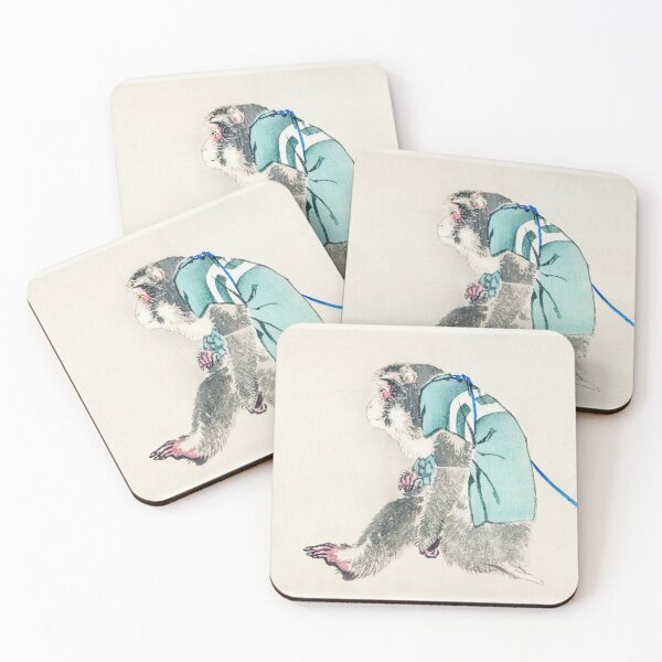 Item preview, LONELY MONKEY. KONO BAIREI (1844-1895) designed and sold by metaweb.