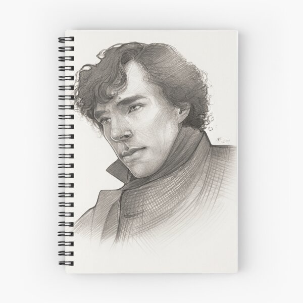 Item preview, Sherlock BBC, Pencil sketch, ART designed and sold by TendaLee.