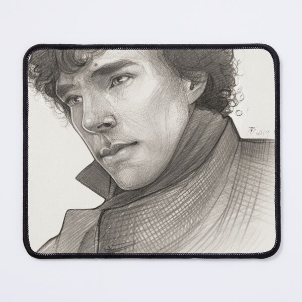 Item preview, Sherlock BBC, Pencil sketch, ART designed and sold by TendaLee.