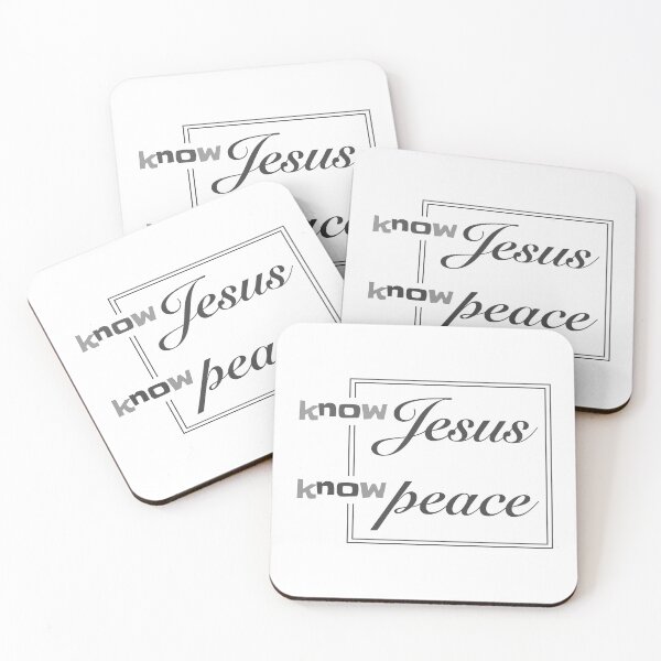 Item preview, Christian Design - Know Jesus, Know Peace designed and sold by simplydesignart.