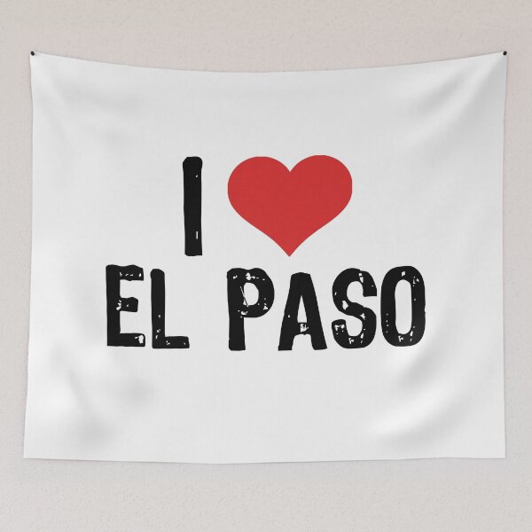 Item preview, I Love El Paso designed and sold by The "I Love Everything" Shop.